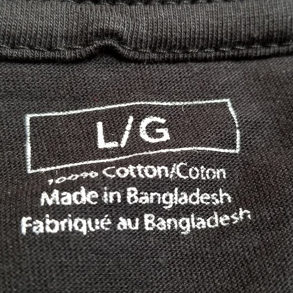 ❤️🛍️ NWOT "Increase the Peace" Black Short Sleeve Unisex T Shirt Size L❤️🛍️ - Picture 6 of 9